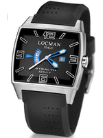 Locman Mens Stealth Watch GMT Video Black 300BKBLBKR
