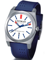 Locman Mens Stealth Watch White 201WHBLBL