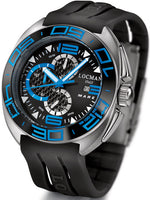 Locman Mens Mare Titanium Water Resistant Watch 138BKBL