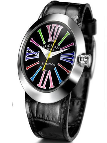 Locman Womens Donna Watch Black 410BKMUL