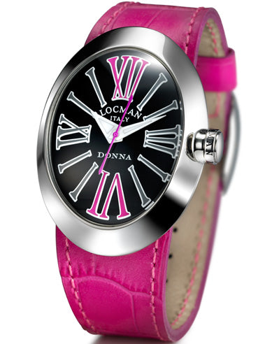 Locman Womens Donna Watch Fuchsia 410BKFX
