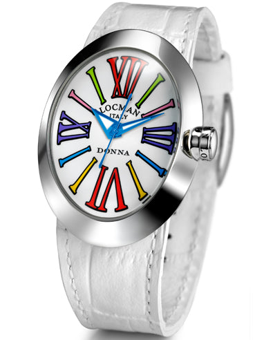 Locman Womens Donna Watch White 410WHMUL