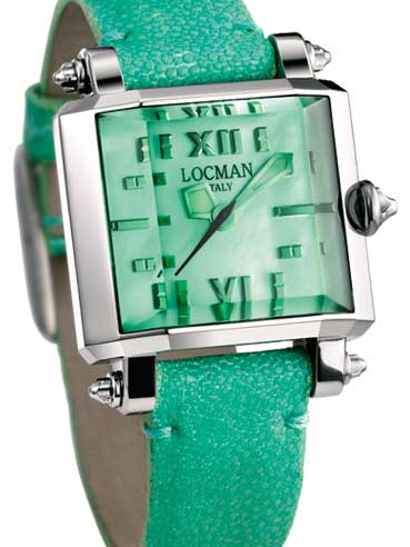 Locman Womens Gemma Watch Green 28000MWNNKCGAG