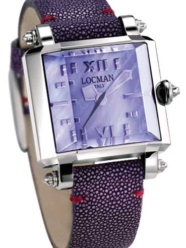 Locman Womens Gemma Watch Purple 28000MWNNKCGAV
