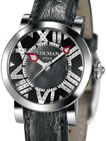 Locman Womens Toscano Diamond Watch Black 29100MKNDNCSTK
