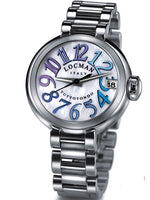 Locman Womens Tuttutondo Stainless Steel Watch 350BMOPWHVT