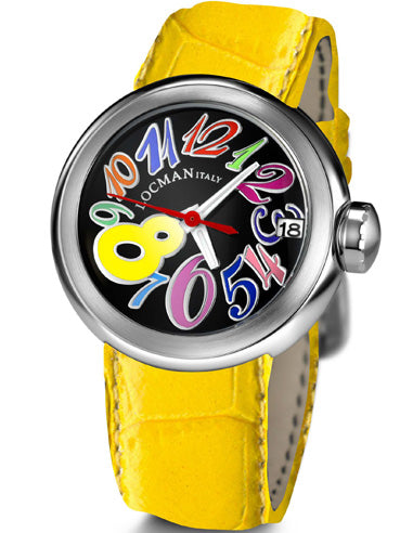 Locman Womens Tuttutondo Yellow Watch BK8MULYL