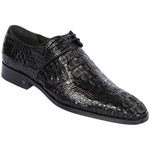 Lombardy Caiman Hornback Dress Shoes Black