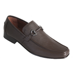 Los Altos Deerskin Bit Loafers Brown