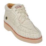 Los Altos Ostrich Casual Shoes Winter White