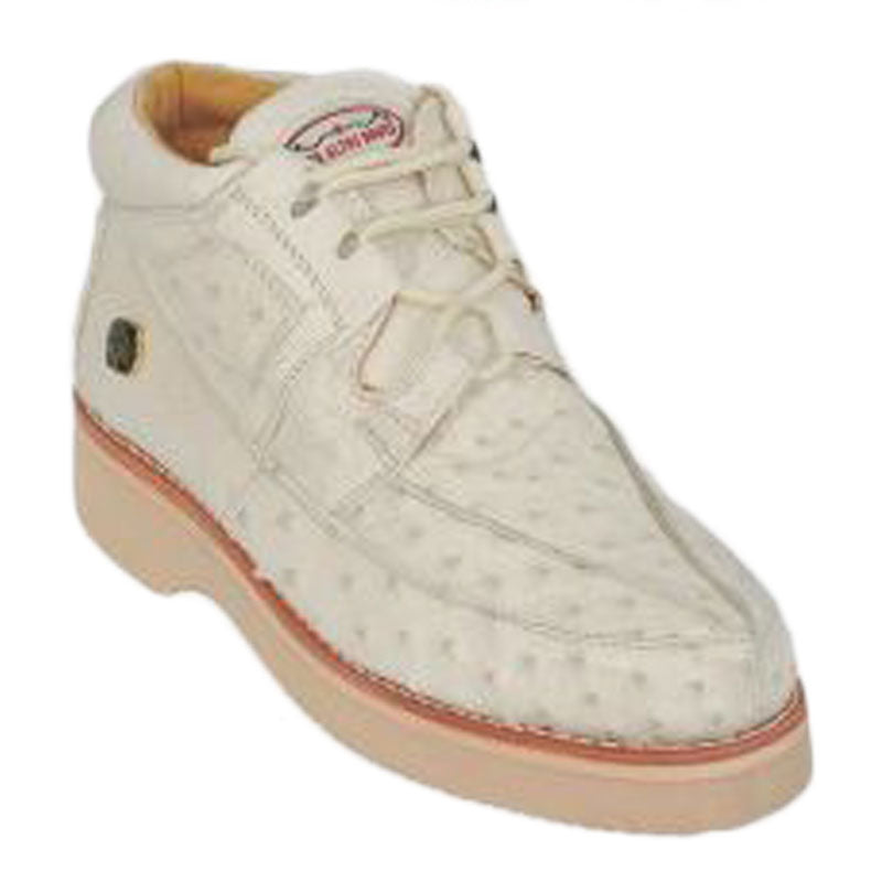 Los Altos Ostrich Casual Shoes Winter White