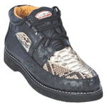 Los Altos Ostrich Leg Casual Shoes Black / Natural