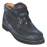 Los Altos Ostrich Leg Casual Shoes Black
