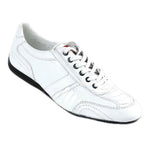 Los Altos Ostrich Leg Sneakers White