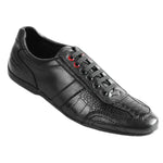 Los Altos Ostrich Leg Sneakers Black