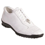 Los Altos Ostrich Leg Sneakers White