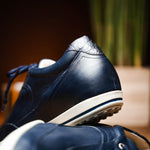 Caporicci Los Angeles Calfskin Sneakers Navy