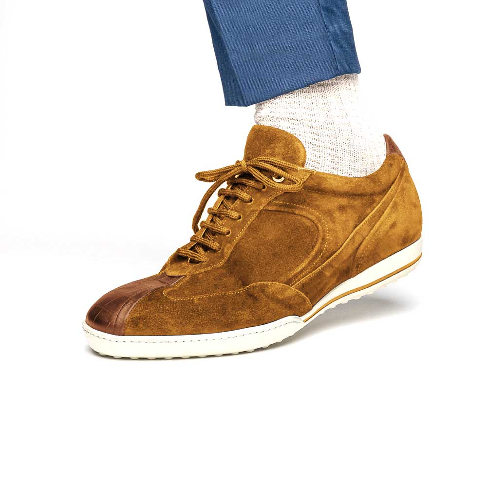 Caporicci Los Angeles Suede Sneakers Camel