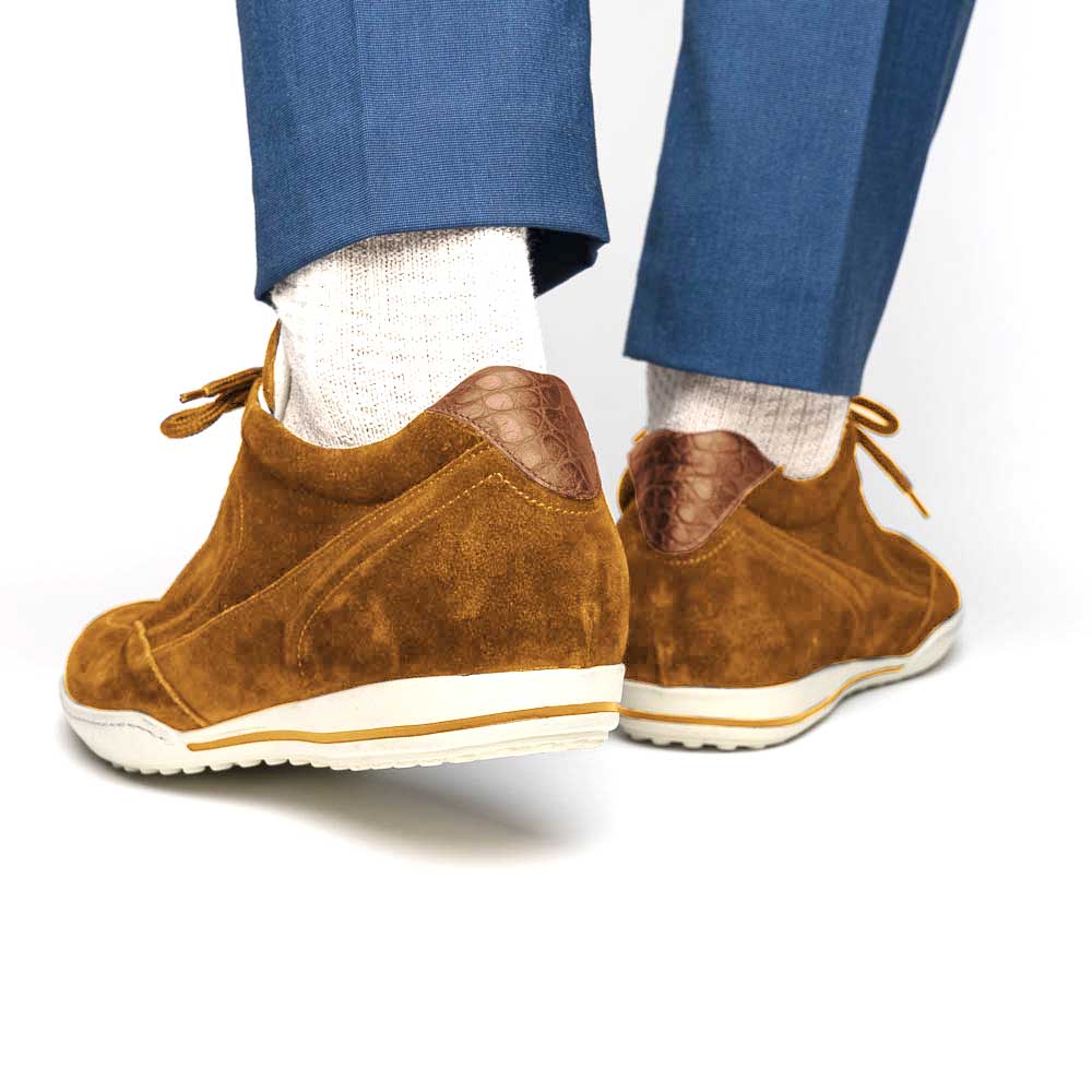 Caporicci Los Angeles Suede Sneakers Camel