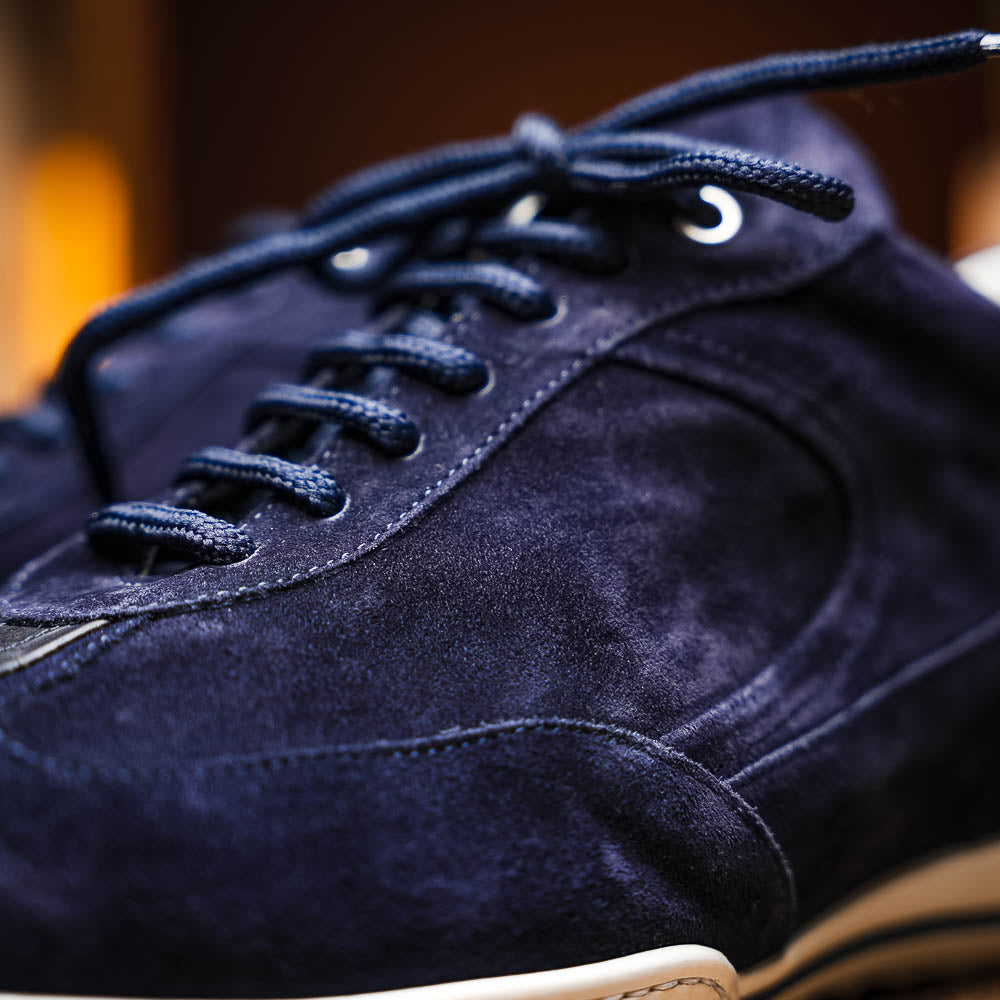 Caporicci Los Angeles Suede Sneakers Ocean