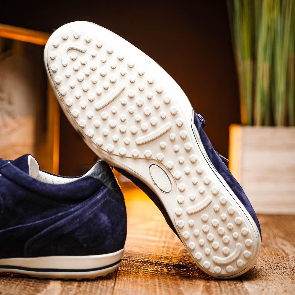 Caporicci Los Angeles Suede Sneakers Ocean