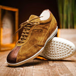 Caporicci Los Angeles Suede Sneakers Camel