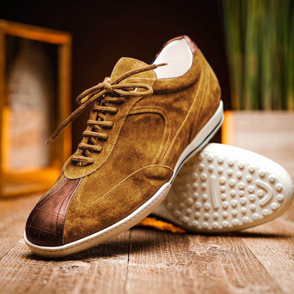 Caporicci Los Angeles Suede Sneakers Camel