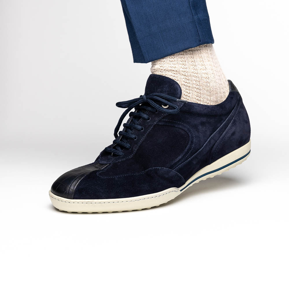 Caporicci Los Angeles Suede Sneakers Ocean
