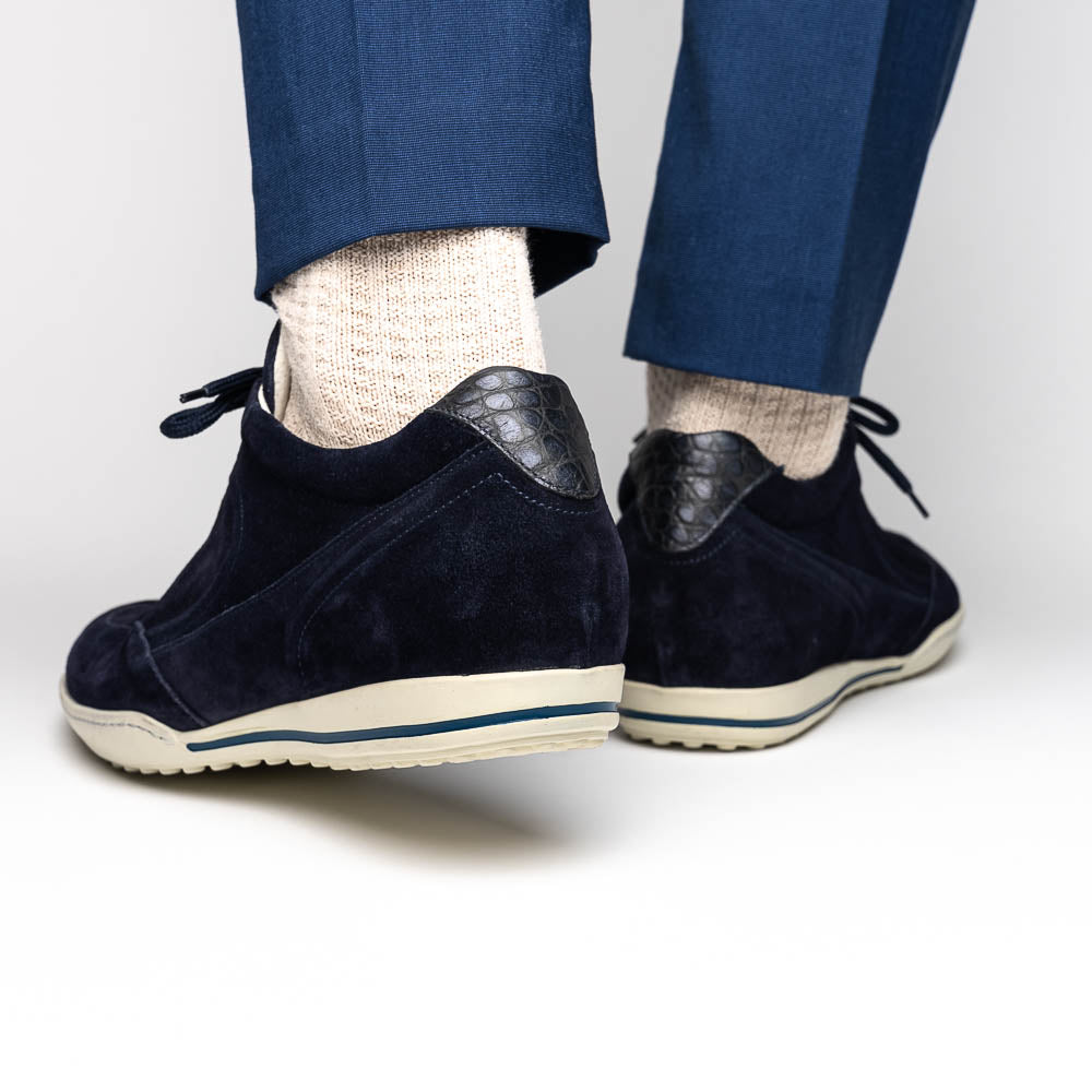 Caporicci Los Angeles Suede Sneakers Ocean