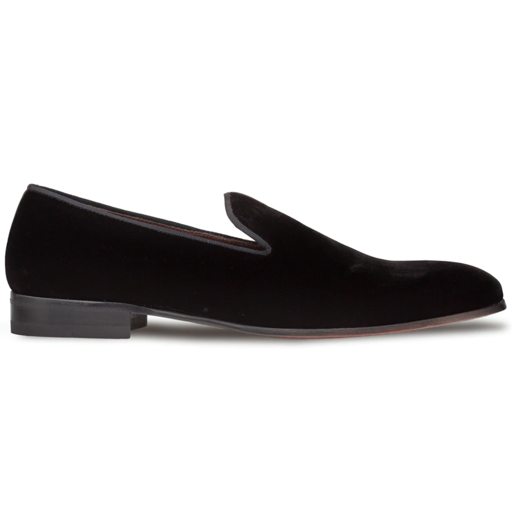 Mezlan Lublin Velvet Formal Loafers Black