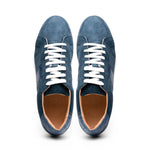 Zelli Olympias Calf & Crocodile Sneakers Sea Blue (61-101-SEA)