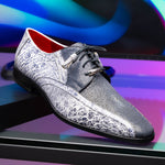 Marco Di Milano Lucca Ostrich & Stingray Shoes Newspaper
