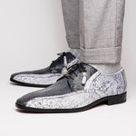 Marco Di Milano Lucca Ostrich & Stingray Shoes Newspaper