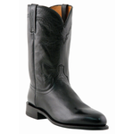 Lucchese M1010.C2 Calfskin Roper Boots Black