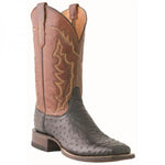Lucchese M1612.TWF Hogan Ostrich Quill Boots Black
