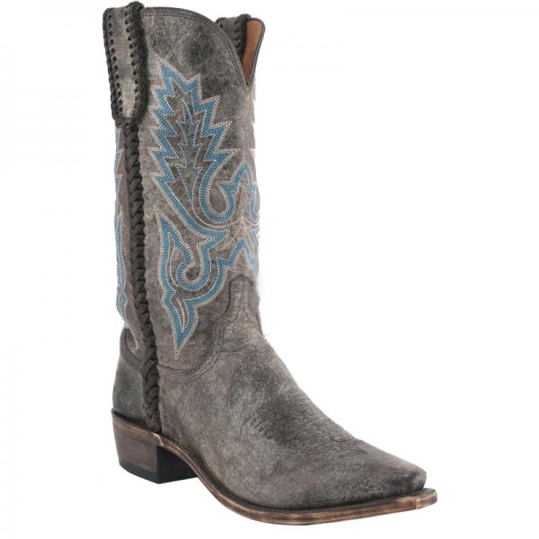 Lucchese M2611.54 Jesse Calfskin Boots Chocolate Road