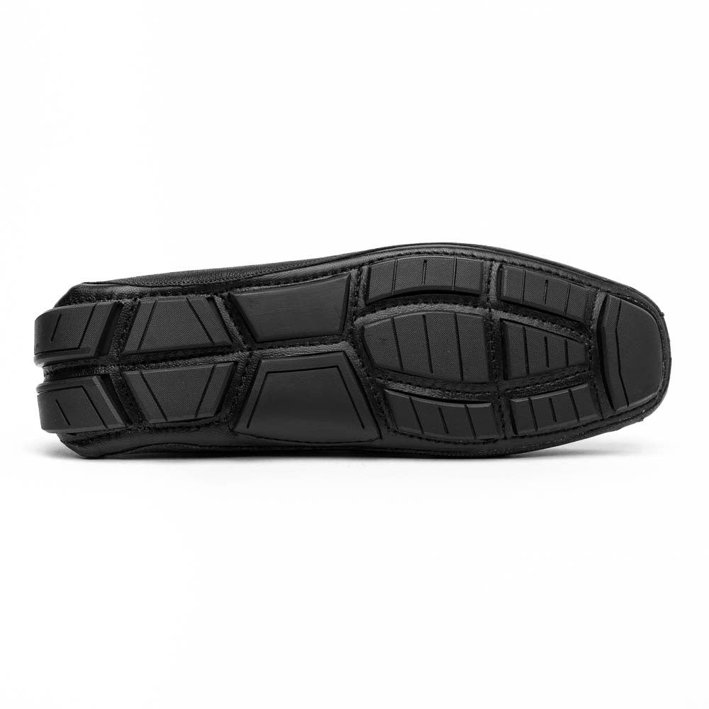 Belvedere Luis Ostrich Shoes Black