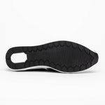 Marco Di Milano Lyon II Ostrich Quill & Calfskin Sneakers Black / White