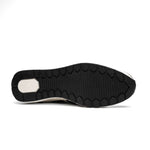 Marco Di Milano Lyon Ostrich Leg & Calfskin Sneakers Black / White