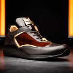 Mauri M705/3 Baby Croc / Velvet Sneakers Sport Rust