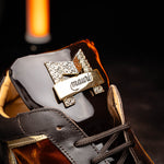 Mauri M705/3 Baby Croc / Velvet Sneakers Sport Rust