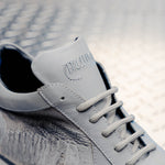 Mauri M770/4 Bolt Ostrich Leg & Nappa Sneaker Light Grey