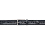 Mezlan Classic Lizard Belt Blue