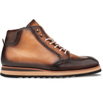 Mezlan Hi-Top Hybrid Boot Multi Tan