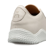 Mezlan Leather Scallop Sole Sneaker White (A20604)