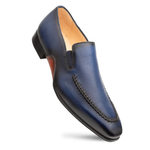 Mezlan Deerskin Opanka Loafer Blue (S20756)