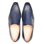 Mezlan Deerskin Opanka Loafer Blue (S20756)