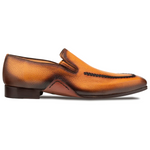 Mezlan Deerskin Opanka Loafer Cognac