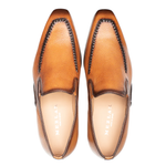 Mezlan Deerskin Opanka Loafer Cognac (S20756)