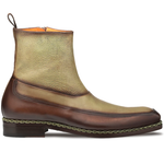 Mezlan Corso Two-Tone Contrast Boots Chocolate / Olive (20812)